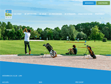 Tablet Screenshot of golfdufort.com